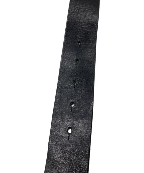 DIESEL（ディーゼル）DIESEL (ディーゼル) レザーベルト ブラックの古着・服飾アイテム