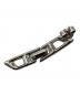 DIESEL (ディーゼル) Dロゴシルバーピアス グレー：5000円