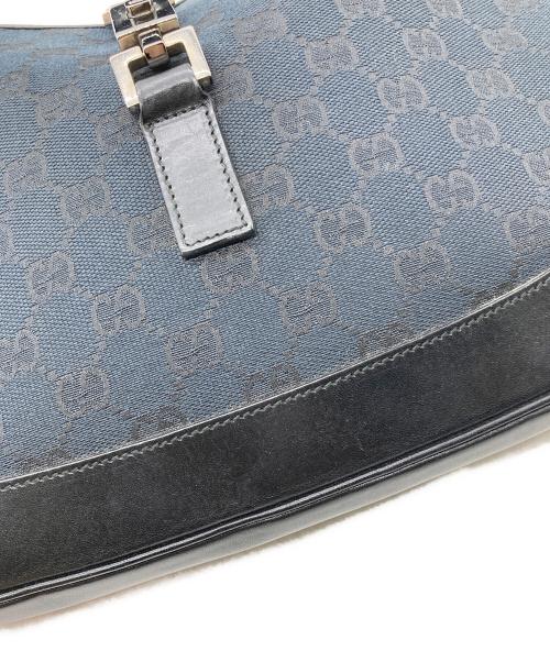 GUCCI（グッチ）GUCCI (グッチ) ジャッキー ワンショルダーバッグ ブラックの古着・服飾アイテム