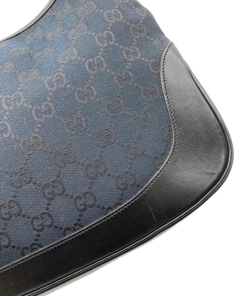GUCCI（グッチ）GUCCI (グッチ) ジャッキー ワンショルダーバッグ ブラックの古着・服飾アイテム