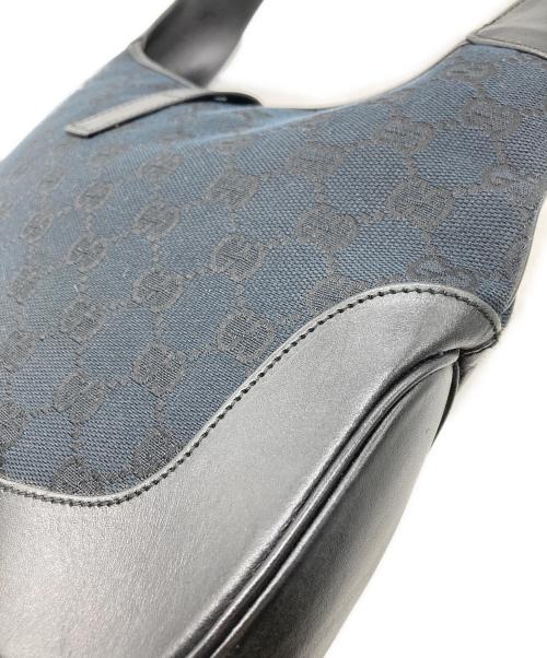 GUCCI（グッチ）GUCCI (グッチ) ジャッキー ワンショルダーバッグ ブラックの古着・服飾アイテム