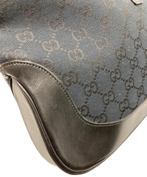 GUCCI（グッチ）GUCCI (グッチ) ジャッキー ワンショルダーバッグ ブラックの古着・服飾アイテム