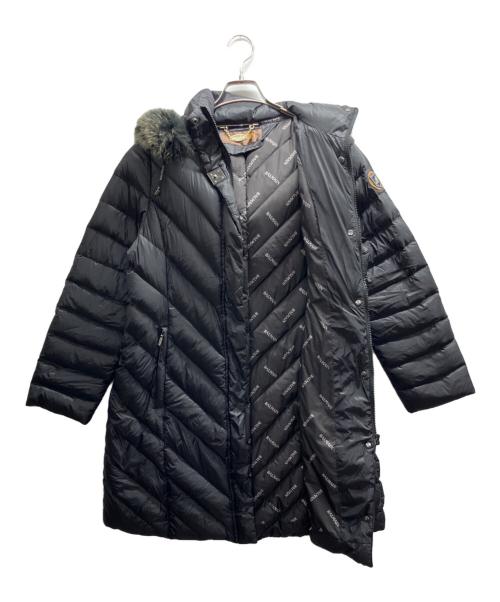 BALMAIN（バルマン）BALMAIN (バルマン) ブルーフォックスダウンコート ブラック サイズ:不明の古着・服飾アイテム