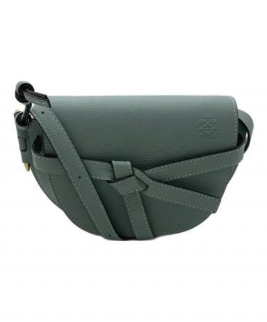 中古・古着通販】LOEWE (ロエベ) ゲートデュアルミニバッグ サックス