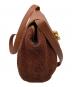 LOEWE (ロエベ) ラフィアショルダーバッグ ブラウン：25000円