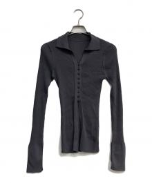 TODAYFUL（トゥデイフル）の古着「Sheer Skipper Knit」｜グレー