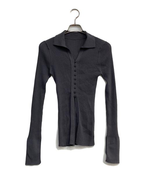 TODAYFUL（トゥデイフル）TODAYFUL (トゥデイフル) Sheer Skipper Knit グレー サイズ:ｆｒｅｅの古着・服飾アイテム