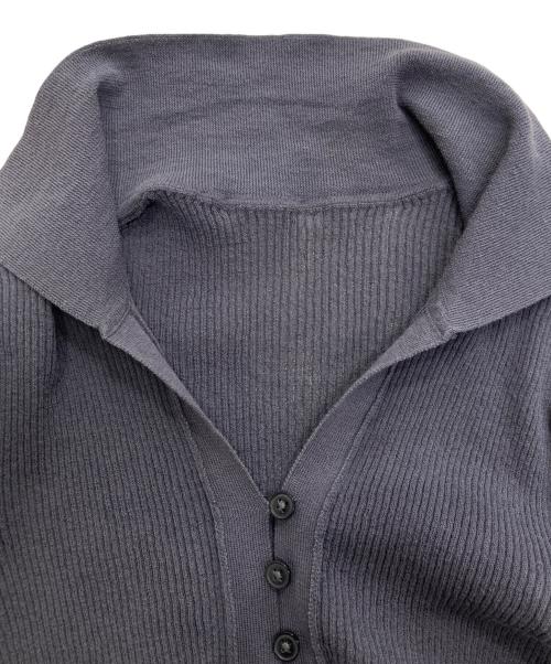 TODAYFUL（トゥデイフル）TODAYFUL (トゥデイフル) Sheer Skipper Knit グレー サイズ:ｆｒｅｅの古着・服飾アイテム