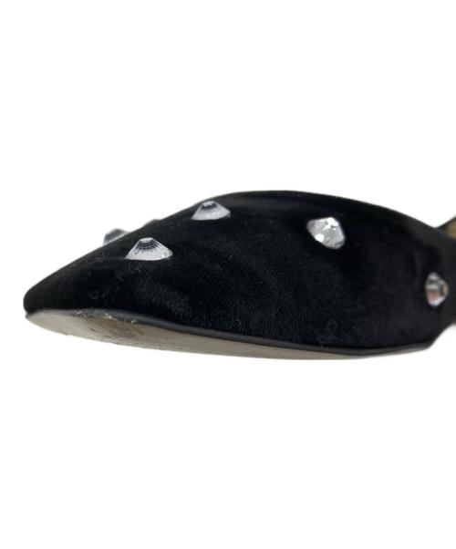 Pippichic（ピッピシック）Pippichic (ピッピシック) LINDA DIAMOND8 ブラック サイズ:361/2の古着・服飾アイテム