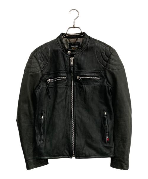 Schott（ショット）Schott (ショット) シングルライダースジャケット ブラック サイズ:Mの古着・服飾アイテム