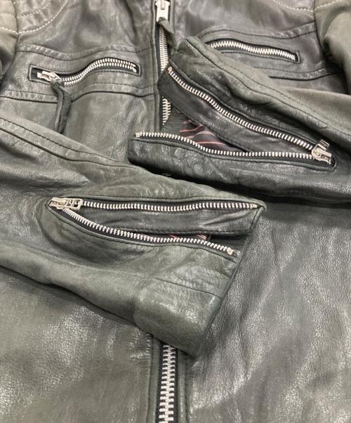 Schott（ショット）Schott (ショット) シングルライダースジャケット ブラック サイズ:Mの古着・服飾アイテム