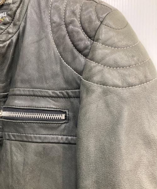 Schott（ショット）Schott (ショット) シングルライダースジャケット ブラック サイズ:Mの古着・服飾アイテム