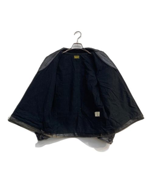 LEVI'S（リーバイス）LEVI'S (リーバイス) シングルレザージャケット ブラック サイズ:Mの古着・服飾アイテム