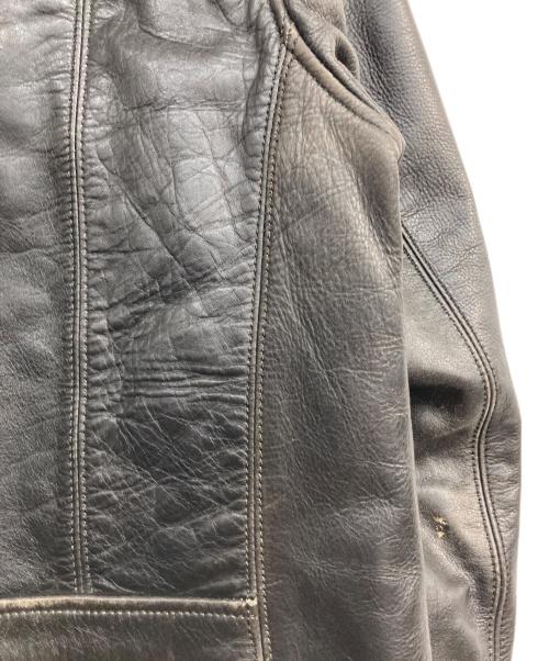 LEVI'S（リーバイス）LEVI'S (リーバイス) シングルレザージャケット ブラック サイズ:Mの古着・服飾アイテム