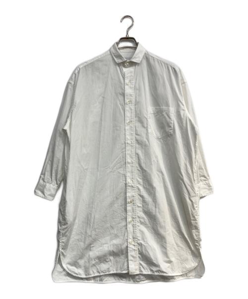 ticca（ティッカ）TICCA (ティッカ) シャツワンピース ホワイト サイズ:Freeの古着・服飾アイテム