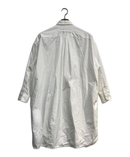 ticca（ティッカ）TICCA (ティッカ) シャツワンピース ホワイト サイズ:Freeの古着・服飾アイテム