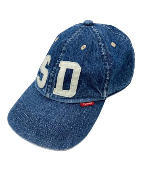 STUDIO D'ARTISAN（ステュディオダルチザン）STUDIO D'ARTISAN (ステュディオダルチザン) デニムキャップ インディゴの古着・服飾アイテム
