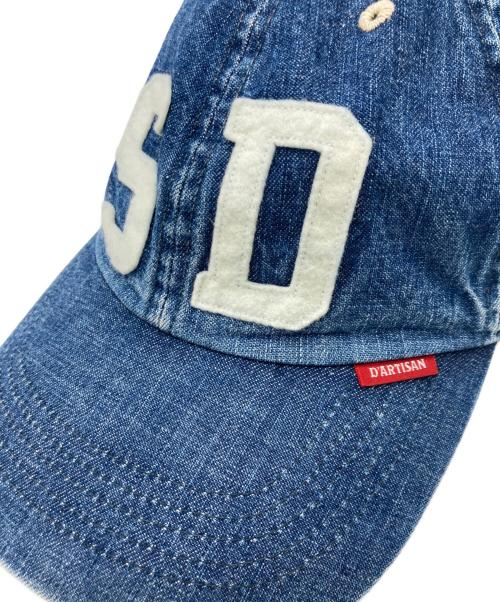 STUDIO D'ARTISAN（ステュディオダルチザン）STUDIO D'ARTISAN (ステュディオダルチザン) デニムキャップ インディゴの古着・服飾アイテム