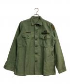 US ARMYユーエスアーミー）の古着「ユーティリティーシャツ」｜カーキ