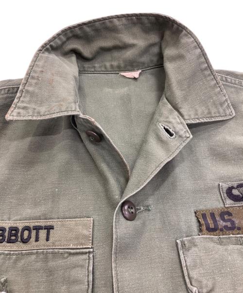 US ARMY（ユーエスアーミー）US ARMY (ユーエスアーミー) ユーティリティーシャツ カーキ サイズ:15 1/2-X33の古着・服飾アイテム