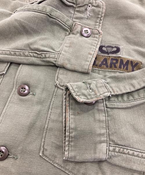 US ARMY（ユーエスアーミー）US ARMY (ユーエスアーミー) ユーティリティーシャツ カーキ サイズ:15 1/2-X33の古着・服飾アイテム