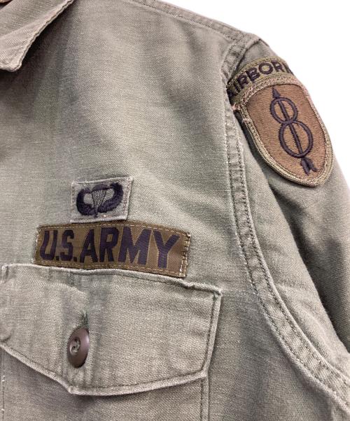 US ARMY（ユーエスアーミー）US ARMY (ユーエスアーミー) ユーティリティーシャツ カーキ サイズ:15 1/2-X33の古着・服飾アイテム