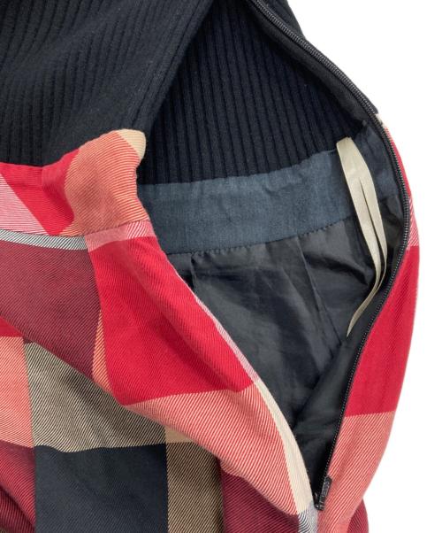 BLUE LABEL CRESTBRIDGE（ブルーレーベルクレストブリッジ）BLUE LABEL CRESTBRIDGE (ブルーレーベルクレストブリッジ) ドッキングワンピース ブラック サイズ:36の古着・服飾アイテム