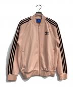 adidasアディダス）の古着「トラックジャケット」｜ピンク