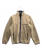 Patagoniaパタゴニア）の古着「ボアフリースレトロカーディガン」｜ベージュ