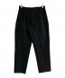 GOLDWIN（ゴールドウイン）の古着「One Tuck Tapered Stretch Pants」｜ブラック