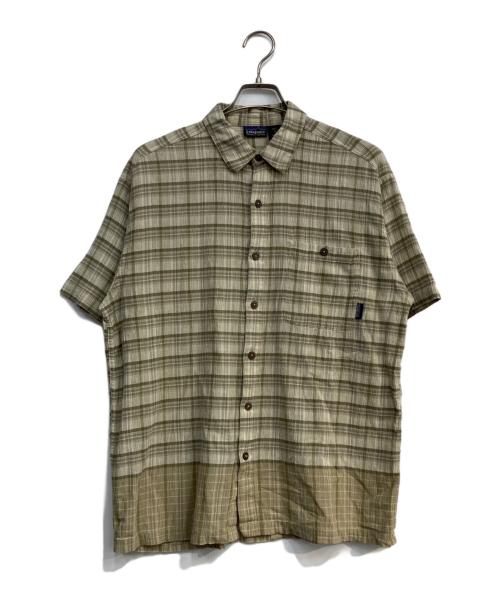 Patagonia（パタゴニア）Patagonia (パタゴニア) A/C Shirt ベージュ サイズ:Ｍの古着・服飾アイテム