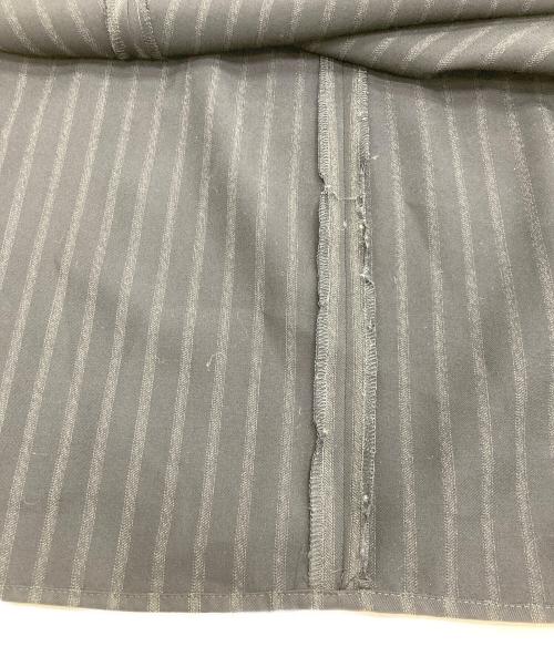 BACCA（バッカ）BACCA (バッカ) STRIPE GABARDINE WRAP LONG SKIRT ネイビー サイズ:36の古着・服飾アイテム