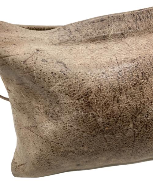 SLOW（スロウ）SLOW (スロウ) レザーサコッシュ ブラウンの古着・服飾アイテム