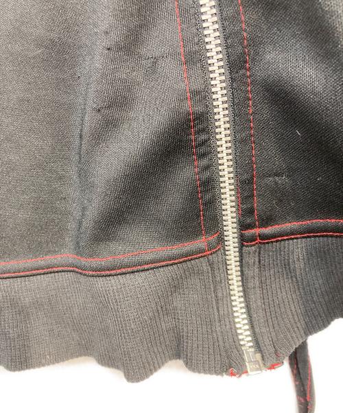 h.ANARCHY（エイチアナーキ）h.ANARCHY (エイチアナーキ) ジップアップレイヤードスウェット ブラック サイズ:Freeの古着・服飾アイテム