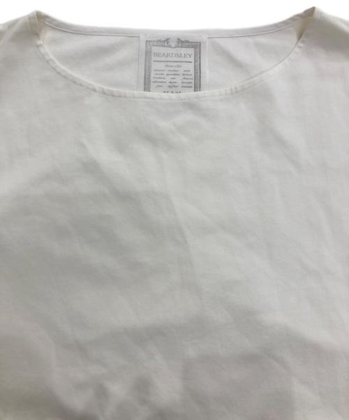 BEARDSLEY（ビアズリー）BEARDSLEY (ビアズリー) 裾レースカットソー ホワイト サイズ:Freeの古着・服飾アイテム