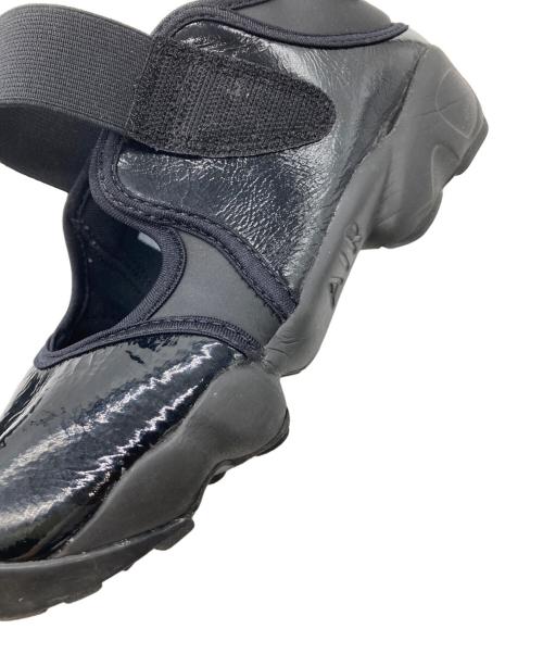 NIKE（ナイキ）NIKE (ナイキ) AIR RIFT BLACK/METALLIC SILVER-BLACK ブラック サイズ:24㎝の古着・服飾アイテム