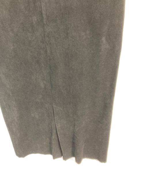 CITYSHOP（シティショップ）CITYSHOP (シティショップ) FAUX SUEDE I-LINE DRESS：ワンピース ブラック サイズ:36の古着・服飾アイテム