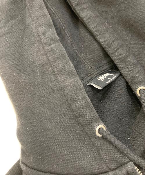 stussy（ステューシー）stussy (ステューシー) ジップパーカー ブラック サイズ:Sの古着・服飾アイテム