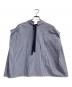 HERENCIA (ヘレンチア) Back ribbon blouse ブルー×ホワイト サイズ:ｆｒｅｅ：9000円