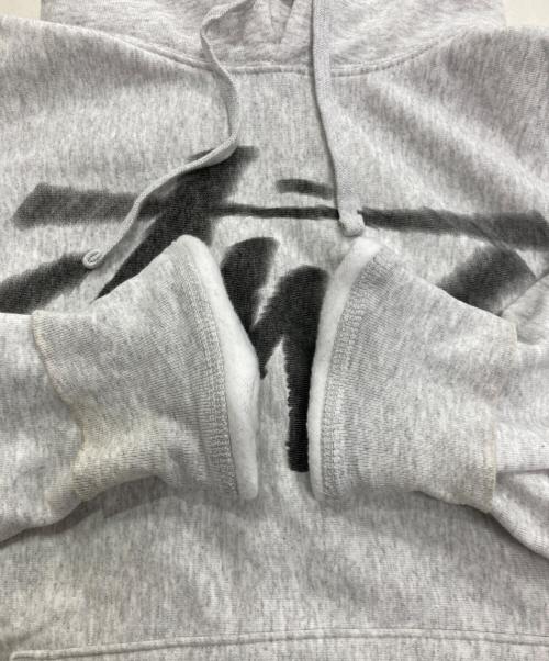stussy（ステューシー）stussy (ステューシー) DIZZY STOCK HOODIE グレー サイズ:Lの古着・服飾アイテム