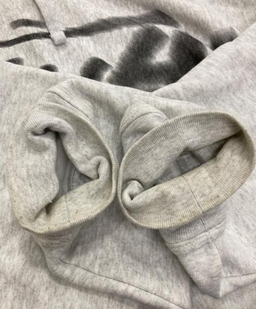 stussy（ステューシー）stussy (ステューシー) DIZZY STOCK HOODIE グレー サイズ:Lの古着・服飾アイテム