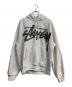 stussy（ステューシー）の古着「DIZZY STOCK HOODIE」｜グレー