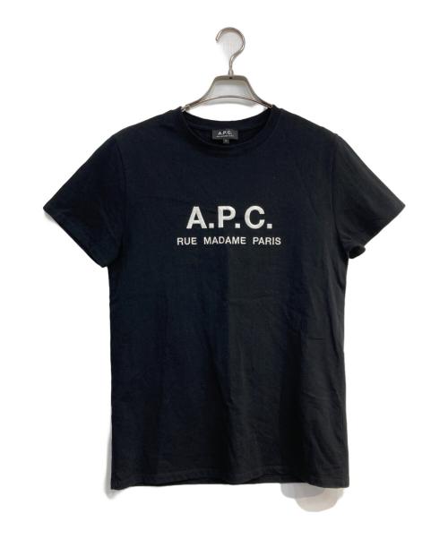A.P.C.（アーペーセー）A.P.C. (アーペーセー) 半袖Tシャツ ブラック サイズ:Sの古着・服飾アイテム