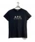 A.P.C.（アーペーセー）の古着「半袖Tシャツ」｜ブラック