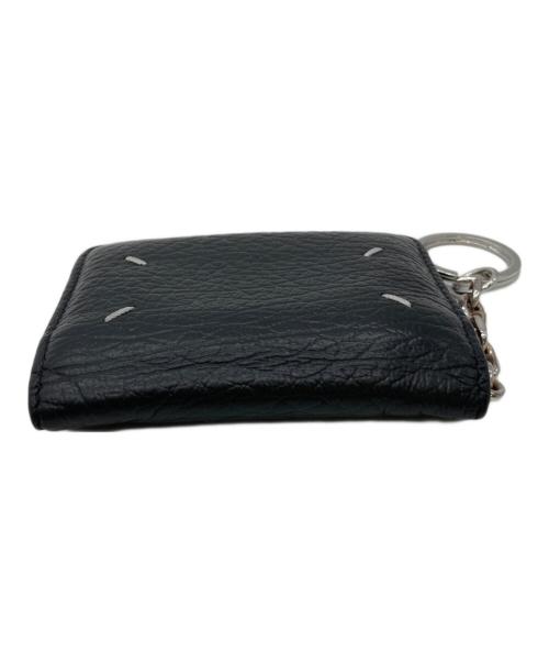Maison Margiela（メゾンマルジェラ）Maison Margiela (メゾンマルジェラ) 4ステッチ キーリング ウォレット ブラックの古着・服飾アイテム