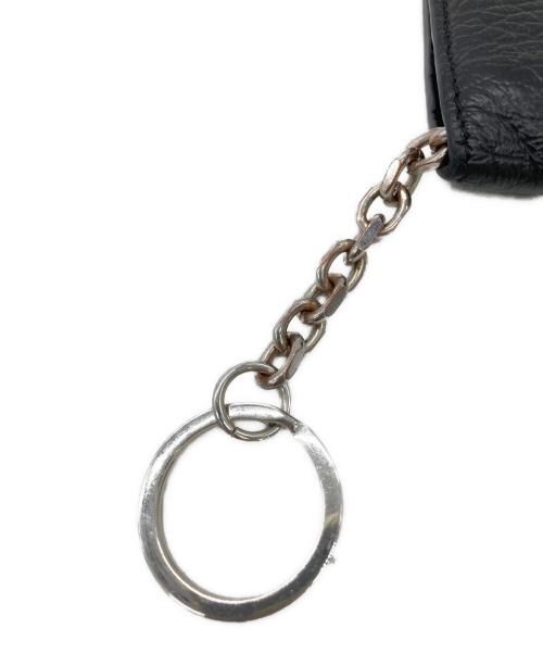 Maison Margiela（メゾンマルジェラ）Maison Margiela (メゾンマルジェラ) 4ステッチ キーリング ウォレット ブラックの古着・服飾アイテム