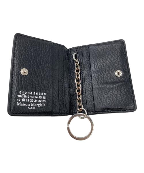 Maison Margiela（メゾンマルジェラ）Maison Margiela (メゾンマルジェラ) 4ステッチ キーリング ウォレット ブラックの古着・服飾アイテム