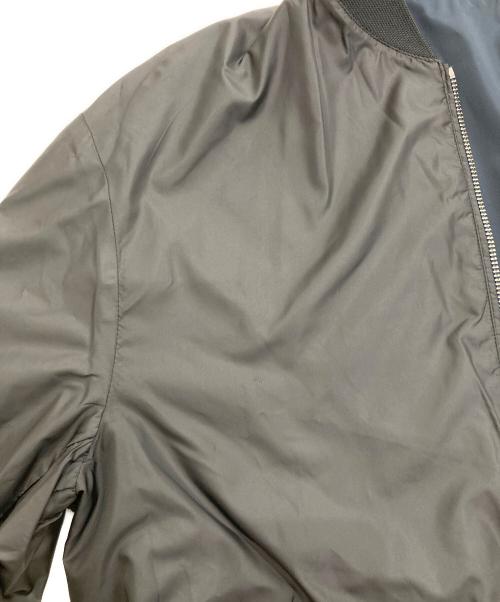 Calvin Klein platinum（カルバンクラインプラチナム）Calvin Klein PLATINUM (カルバンクラインプラチナム) LIMONTA リバーシブルジャケット ブラック×ネイビー サイズ:40の古着・服飾アイテム