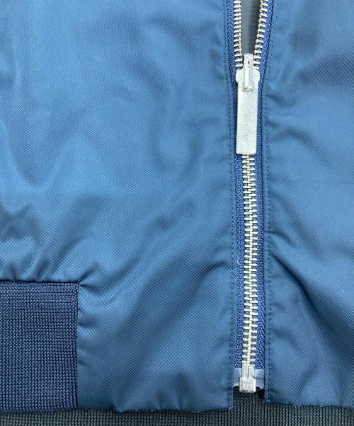 Calvin Klein platinum（カルバンクラインプラチナム）Calvin Klein PLATINUM (カルバンクラインプラチナム) LIMONTA リバーシブルジャケット ブラック×ネイビー サイズ:40の古着・服飾アイテム