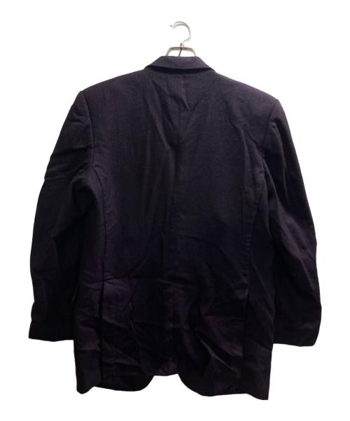 POLO RALPH LAUREN（ポロ・ラルフローレン）POLO RALPH LAUREN (ポロ・ラルフローレン) ヘリンボーンテーラードジャケット パープル サイズ:52の古着・服飾アイテム